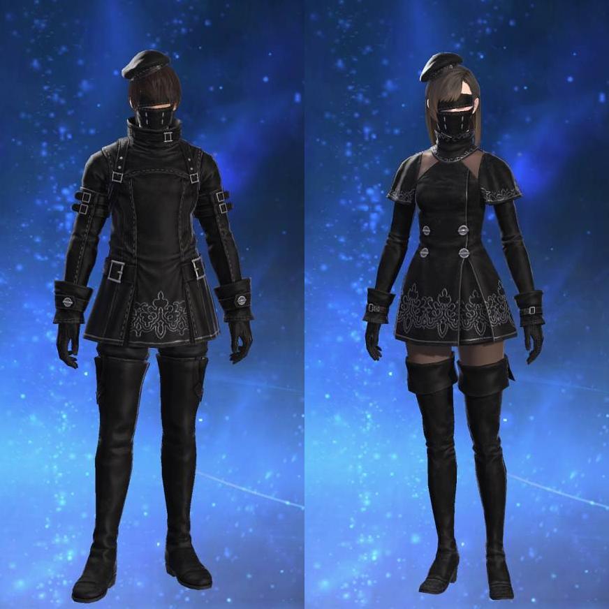 YoRHa Type-55 Jacket of Fending's gearset image.