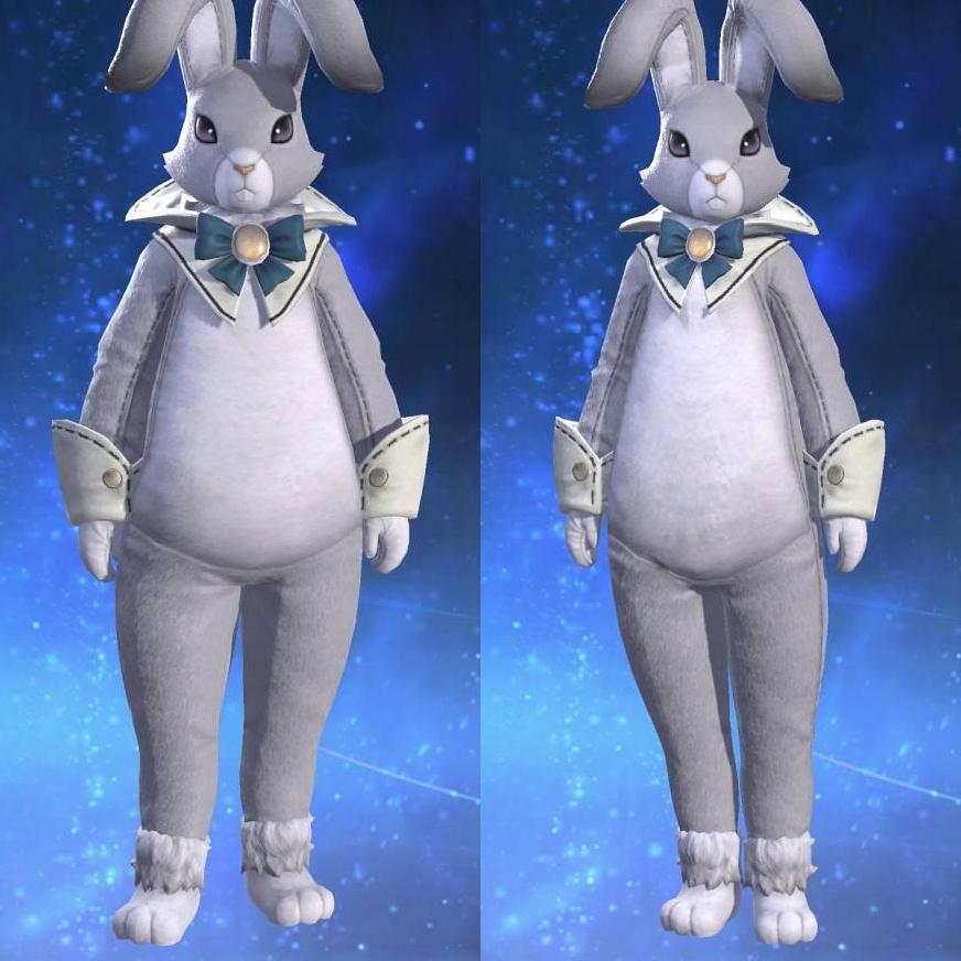 Dapper Rabbit Suit's gearset image.
