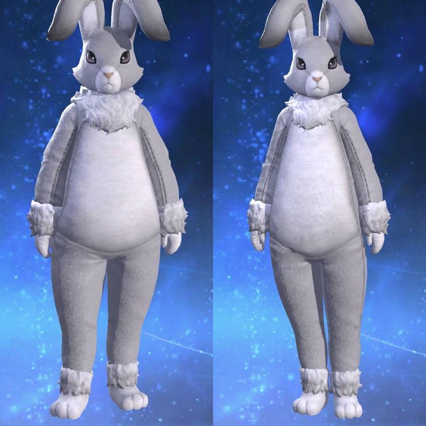 Rabbit Suit's gearset image.