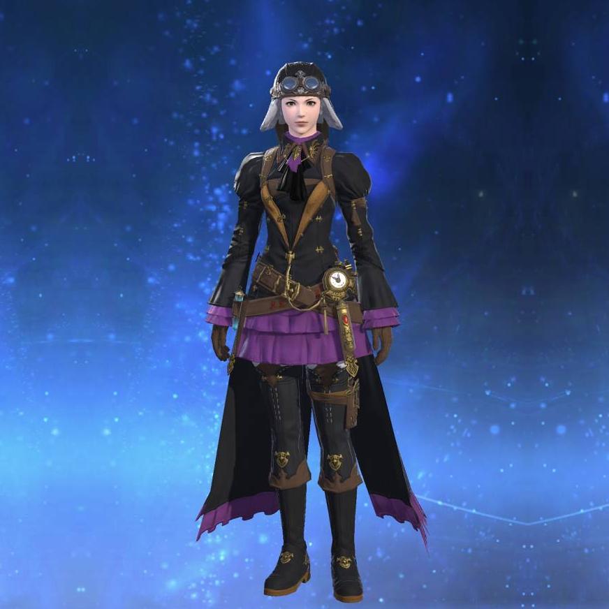 Replica Sky Pirate's Coat of Casting's gearset image female.