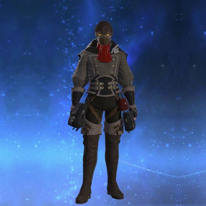 Replica Sky Pirate's Jacket of Scouting's gearset image male.