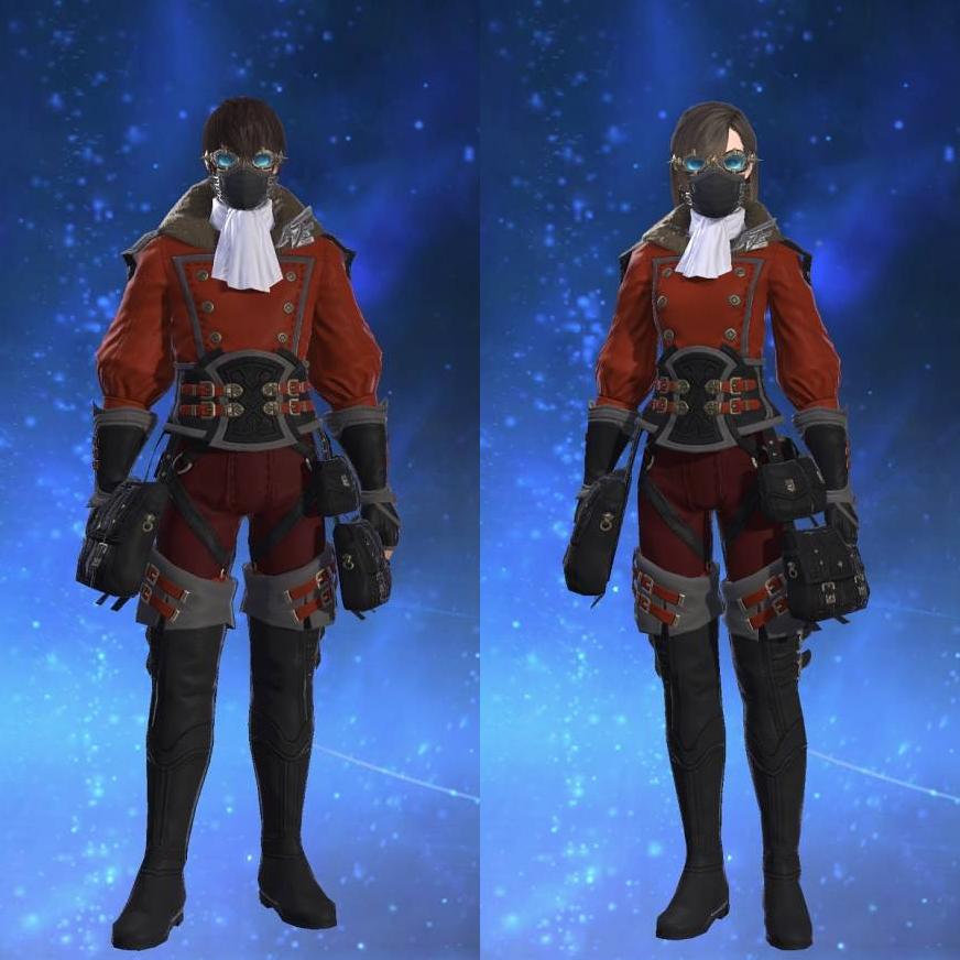 Replica Sky Pirate's Jacket of Striking's gearset image.