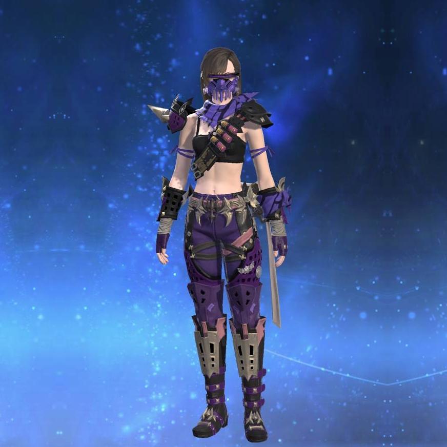 Replica Sky Rat Harness of Casting's gearset image female.