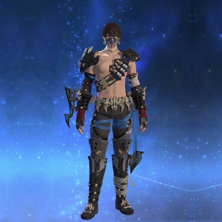 Replica Sky Rat Harness of Scouting's gearset image male.