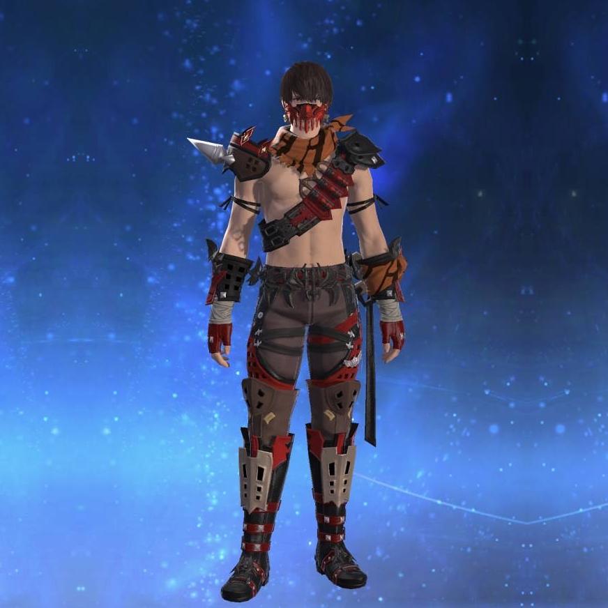 Replica Sky Rat Harness of Striking's gearset image male.