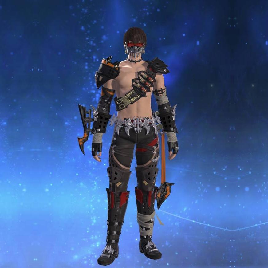 Replica Sky Rat Harness of Fending's gearset image male.
