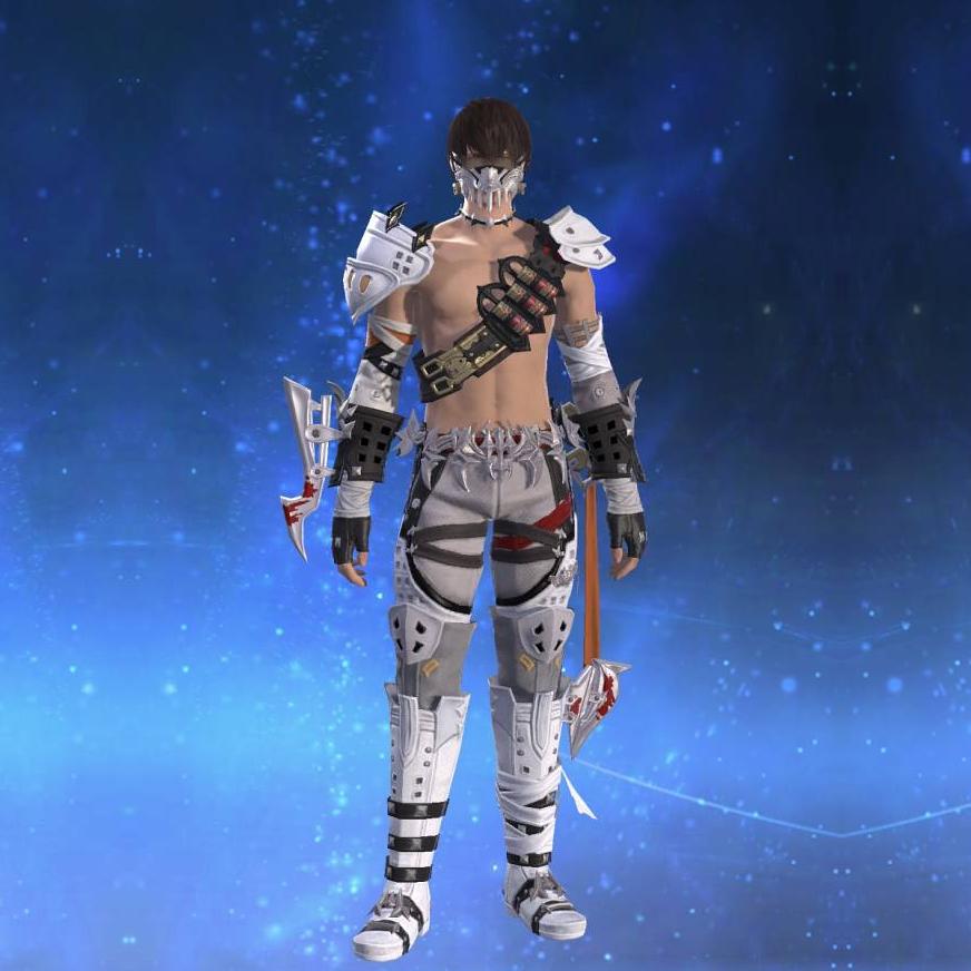 Replica Sky Rat Harness of Healing's gearset image male.