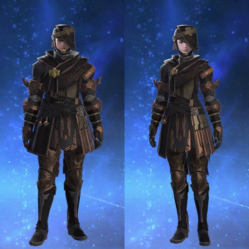 ロンカスカウトアタイア's gearset image.