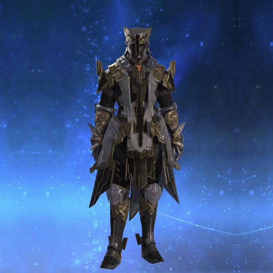 ロンカディフェンダーアーマー's gearset image male.