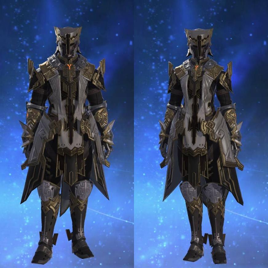 ロンカディフェンダーアーマー's gearset image.