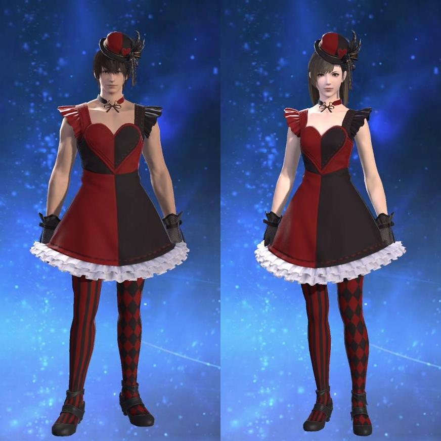 Valentione Rose Dress's gearset image.