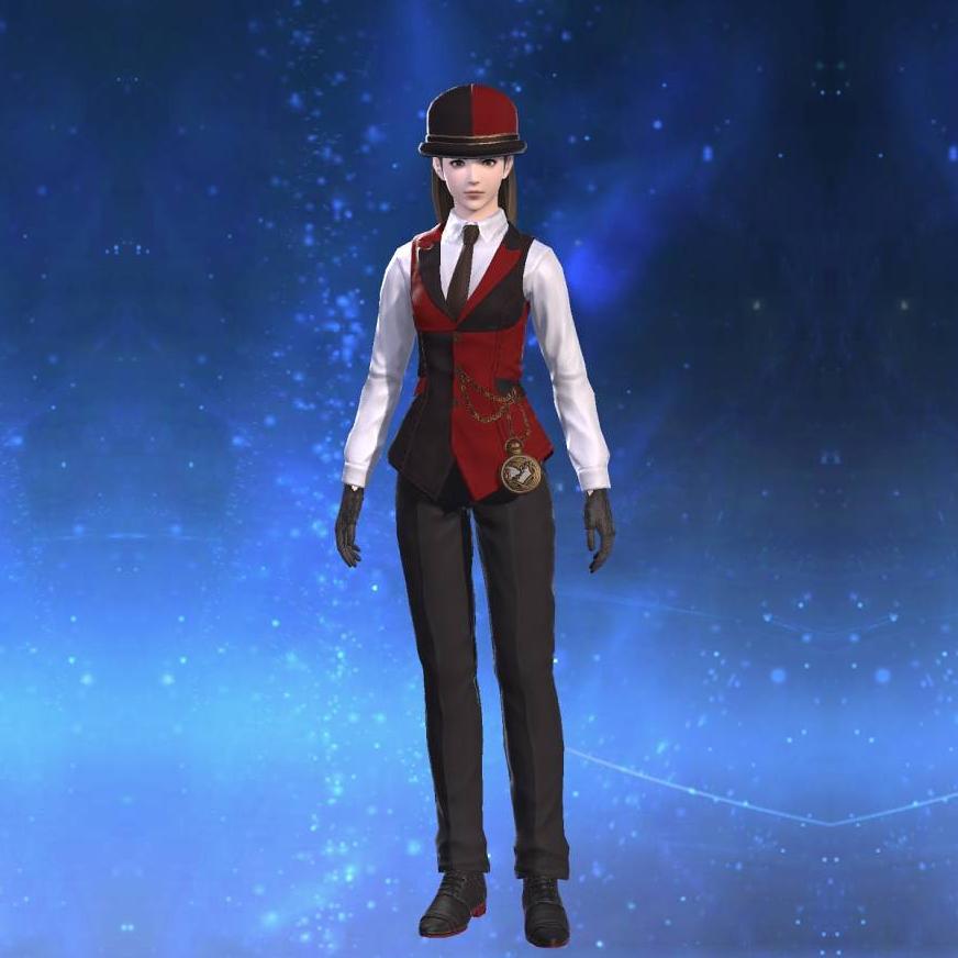 Valentione Rose Waistcoat's gearset image female.