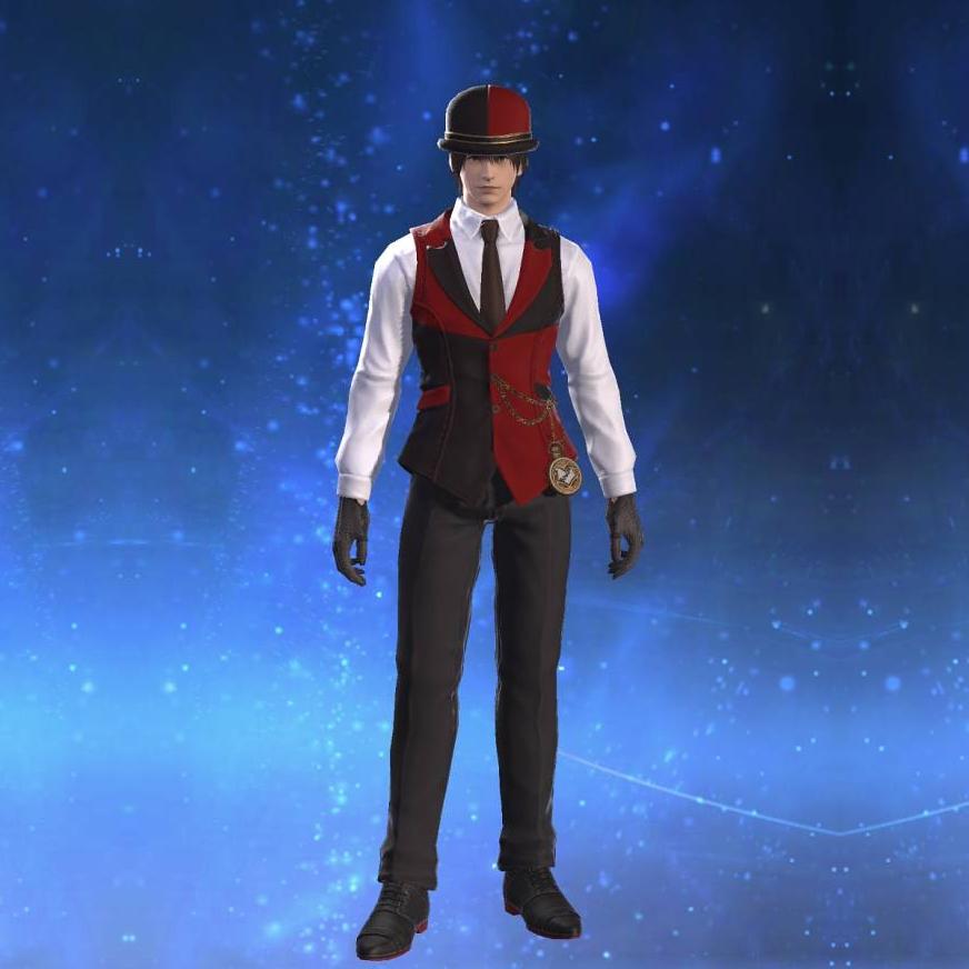 Valentione Rose Waistcoat's gearset image male.