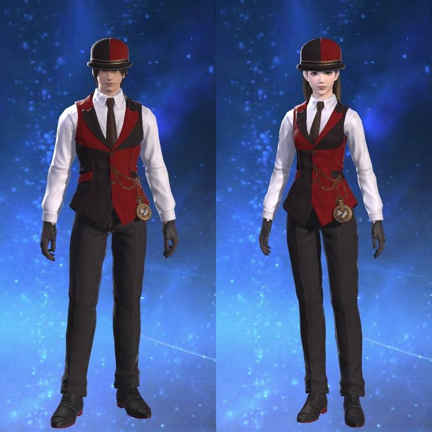 Valentione Rose Waistcoat's gearset image.