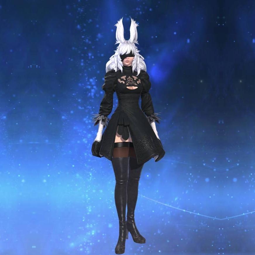 二号B型装束's gearset image female model.