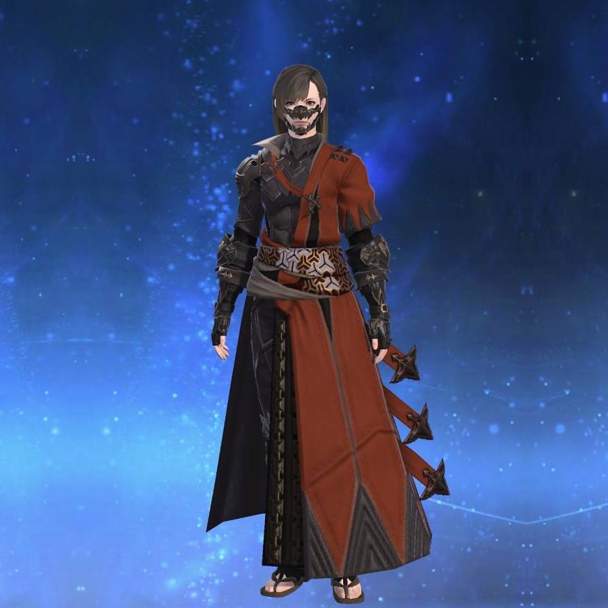 春日装束【劣】's gearset image female.