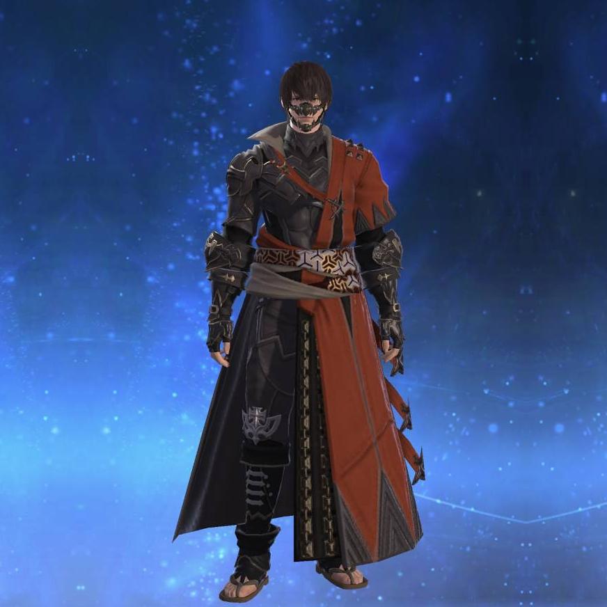 春日装束【劣】's gearset image male.