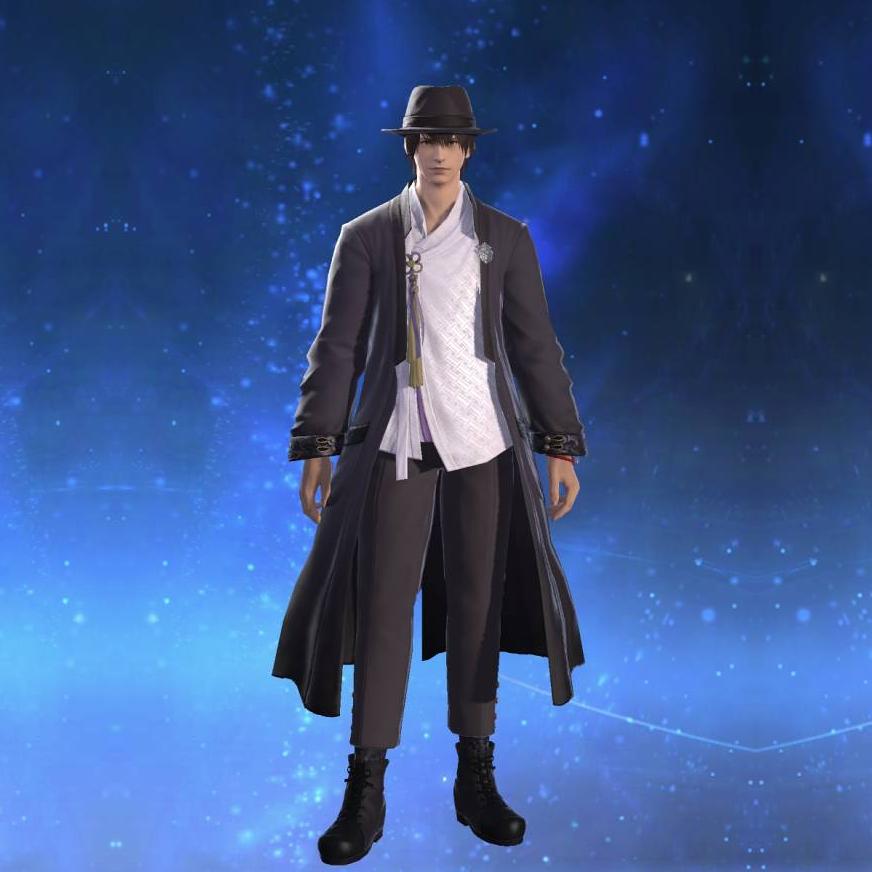 東方武官装束's gearset image male.