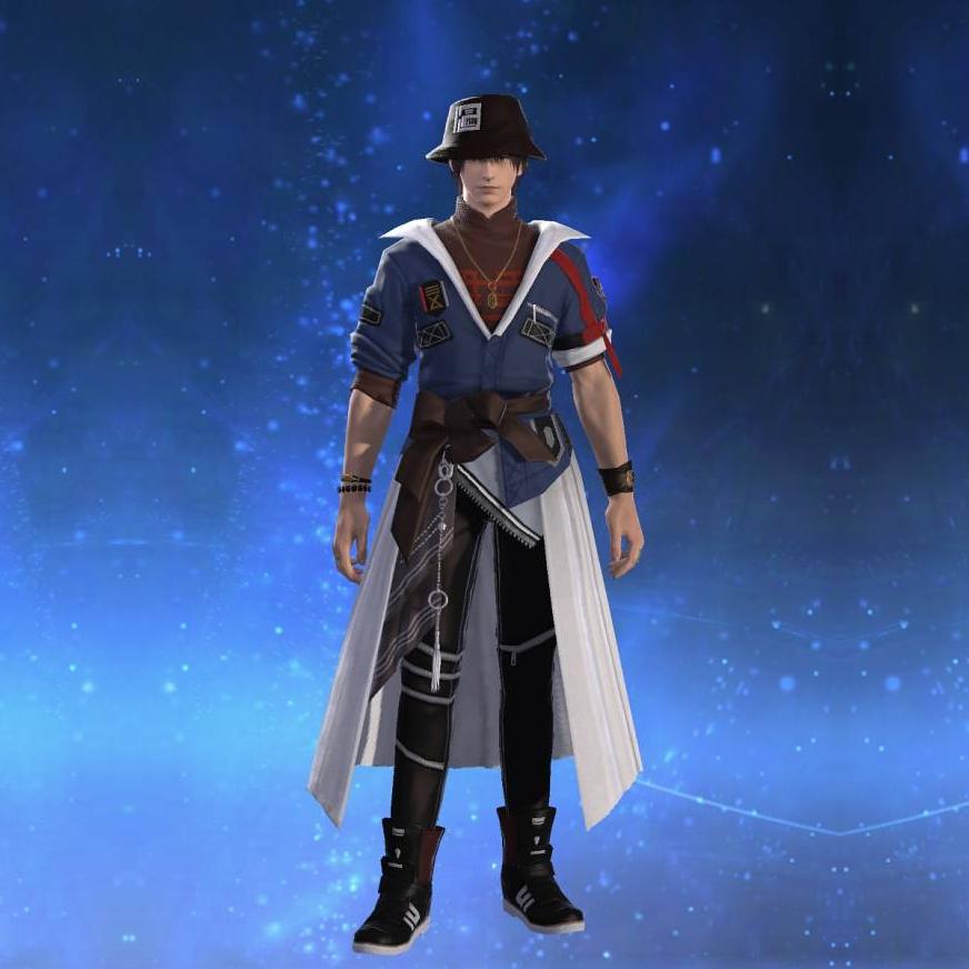 東方粋人装束's gearset image.