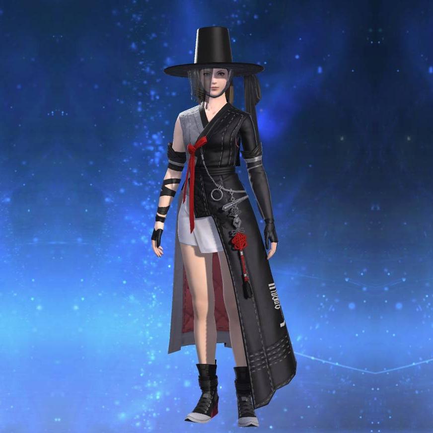 Eastern Lady Errant's Coat's gearset image female.