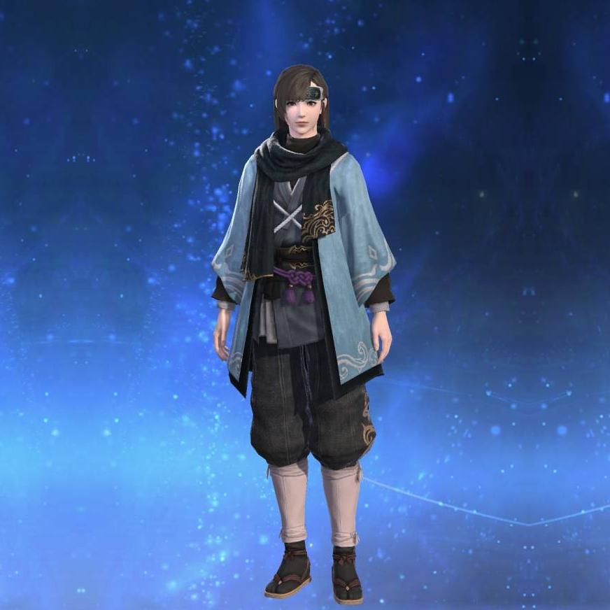 Resshi Haori's gearset image female.