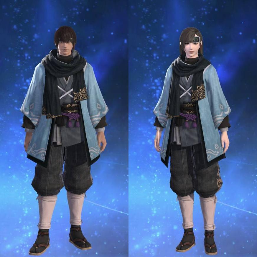 Resshi Haori's gearset image.
