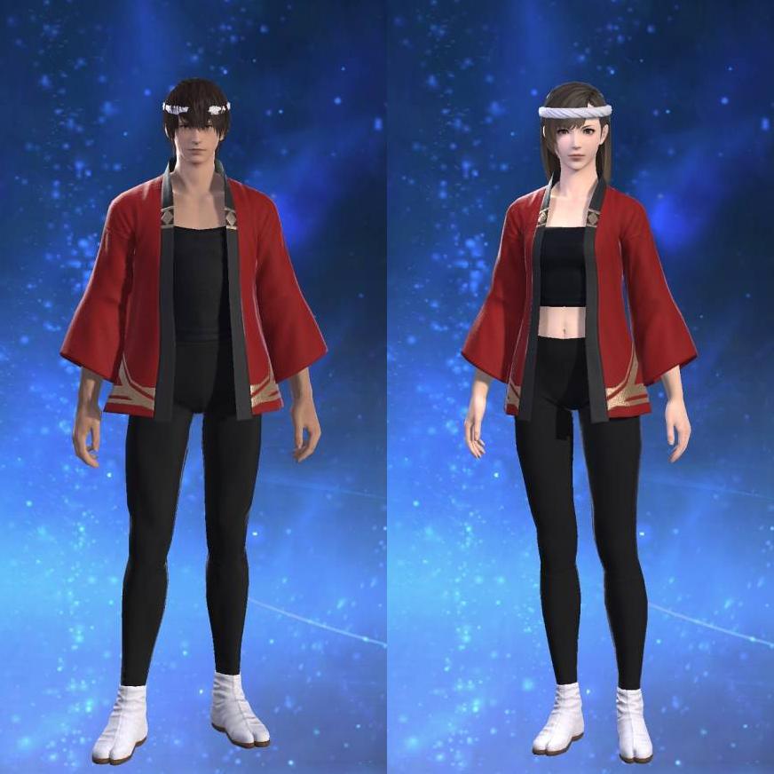 Red Moonfire Happi's gearset image.