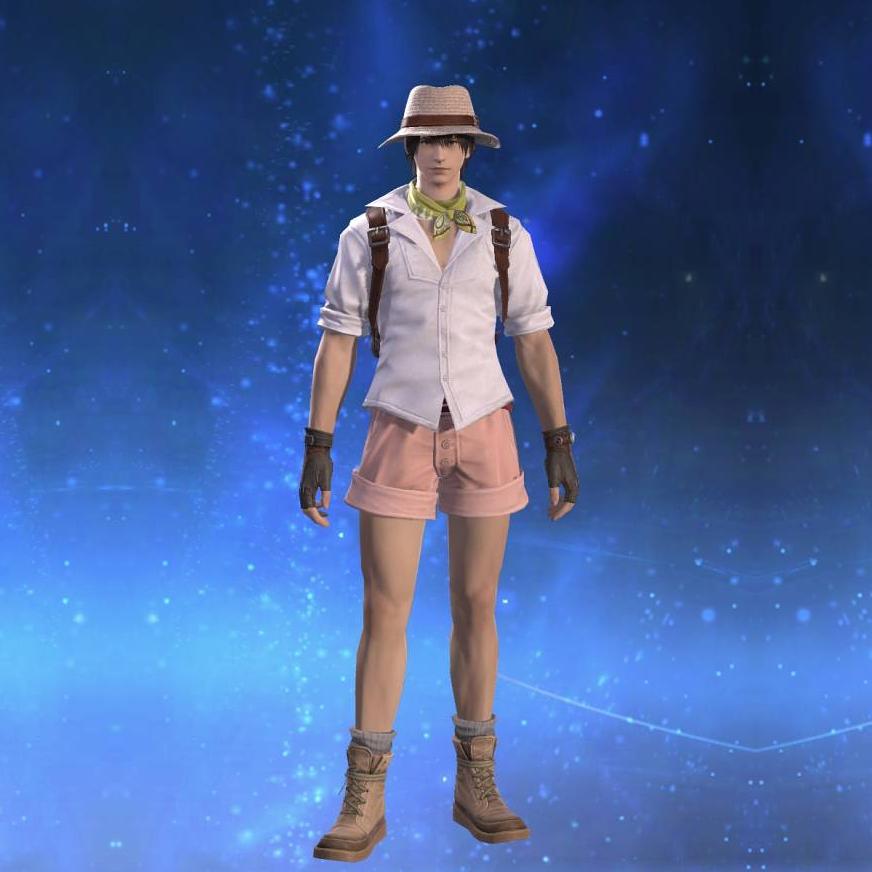 Isle Explorer's Shirt's gearset image male.
