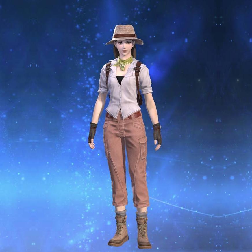 Isle Explorer's Shirt's gearset image female.