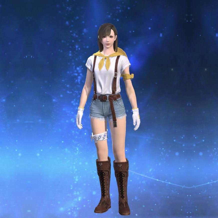 Isle Farmhand's Work Shirt's gearset image female.