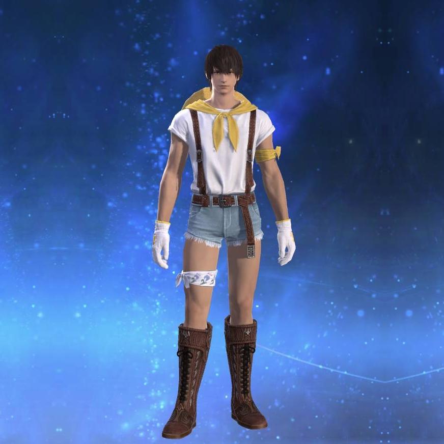 Isle Farmhand's Work Shirt's gearset image male.
