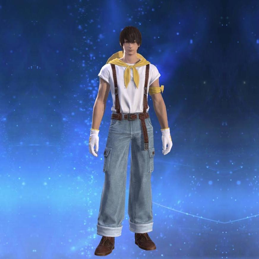 Isle Farmhand's Work Shirt's gearset image male.