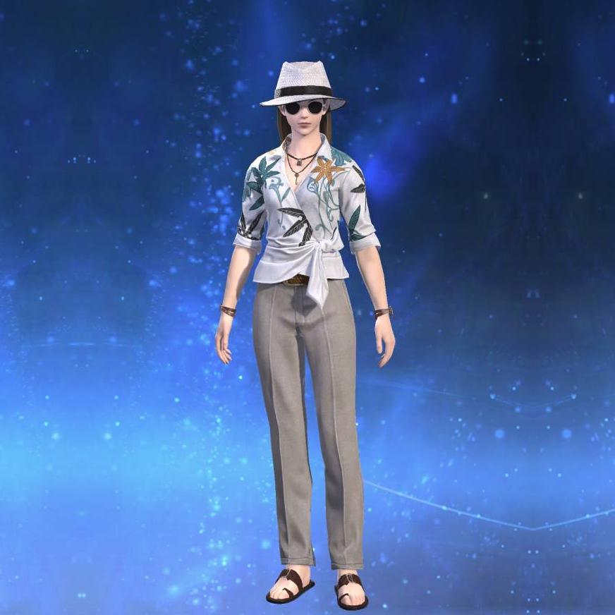 Island Resort Shirt's gearset image female.