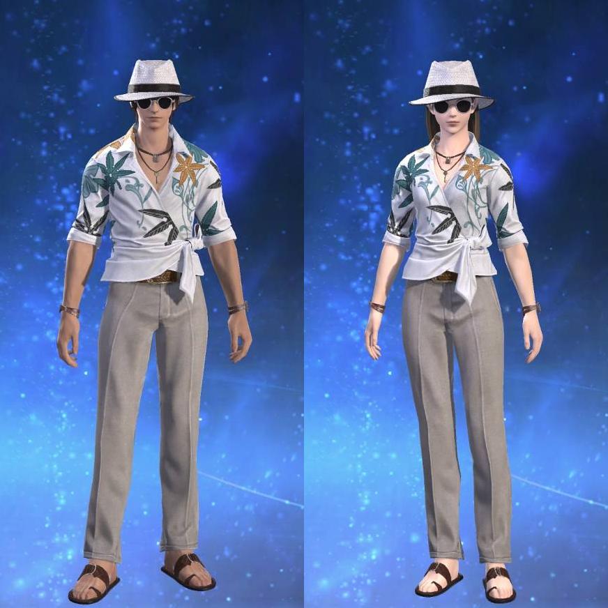 Island Resort Shirt's gearset image.