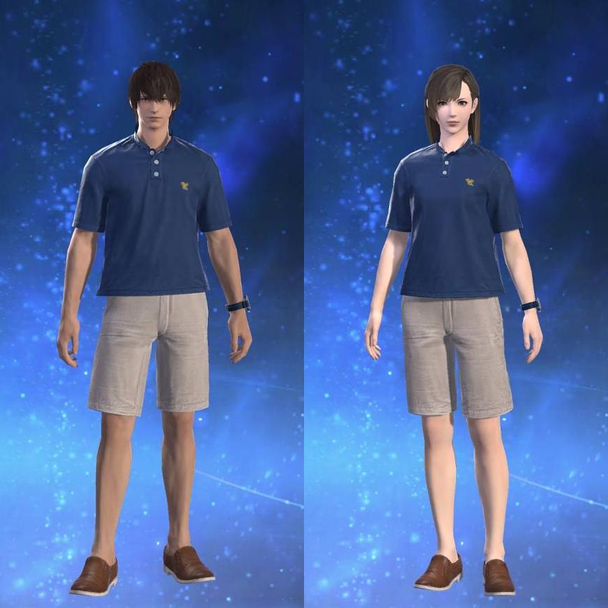 Recreationisle Shirt's gearset image.