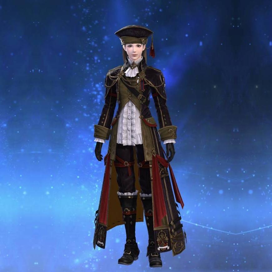 アカデミックアタイア's gearset image female.
