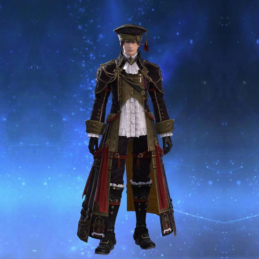 アカデミックアタイア's gearset image male.
