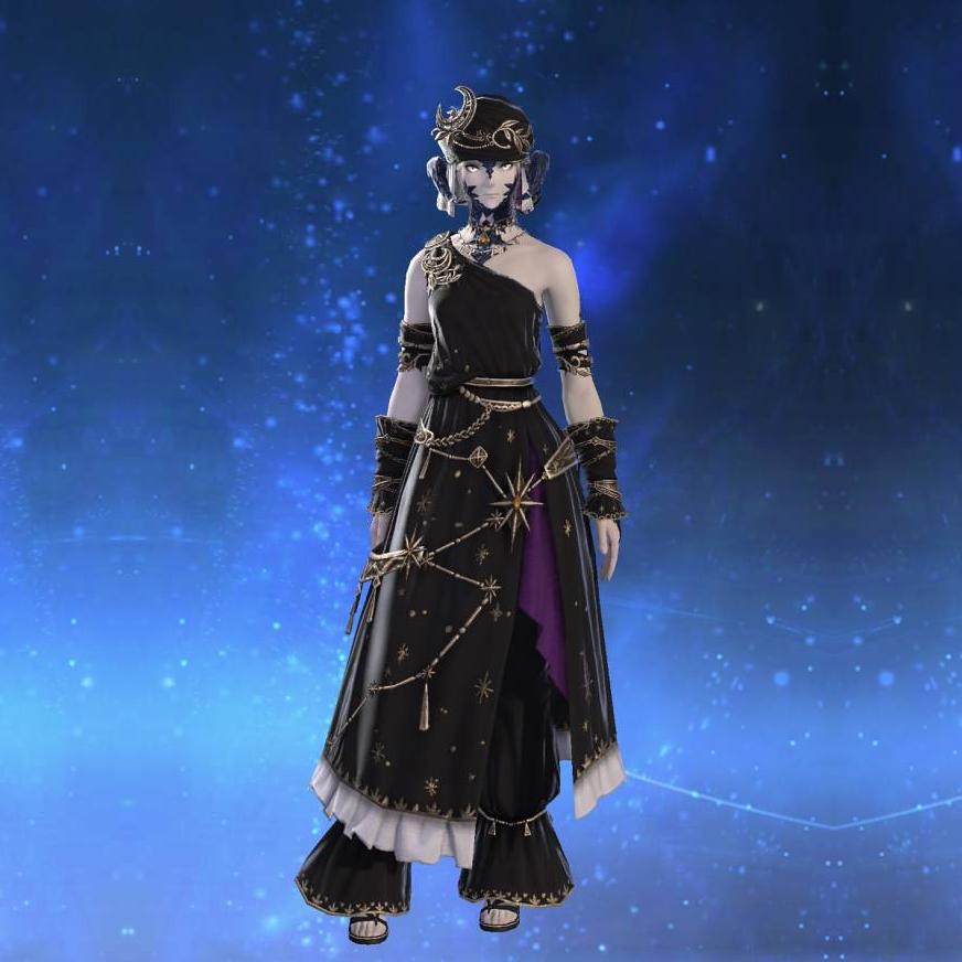 アストロノミアアタイア's gearset image female model.