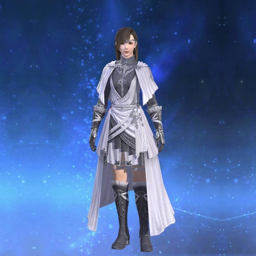 Asphodelos Chiton of Fending's gearset image female.