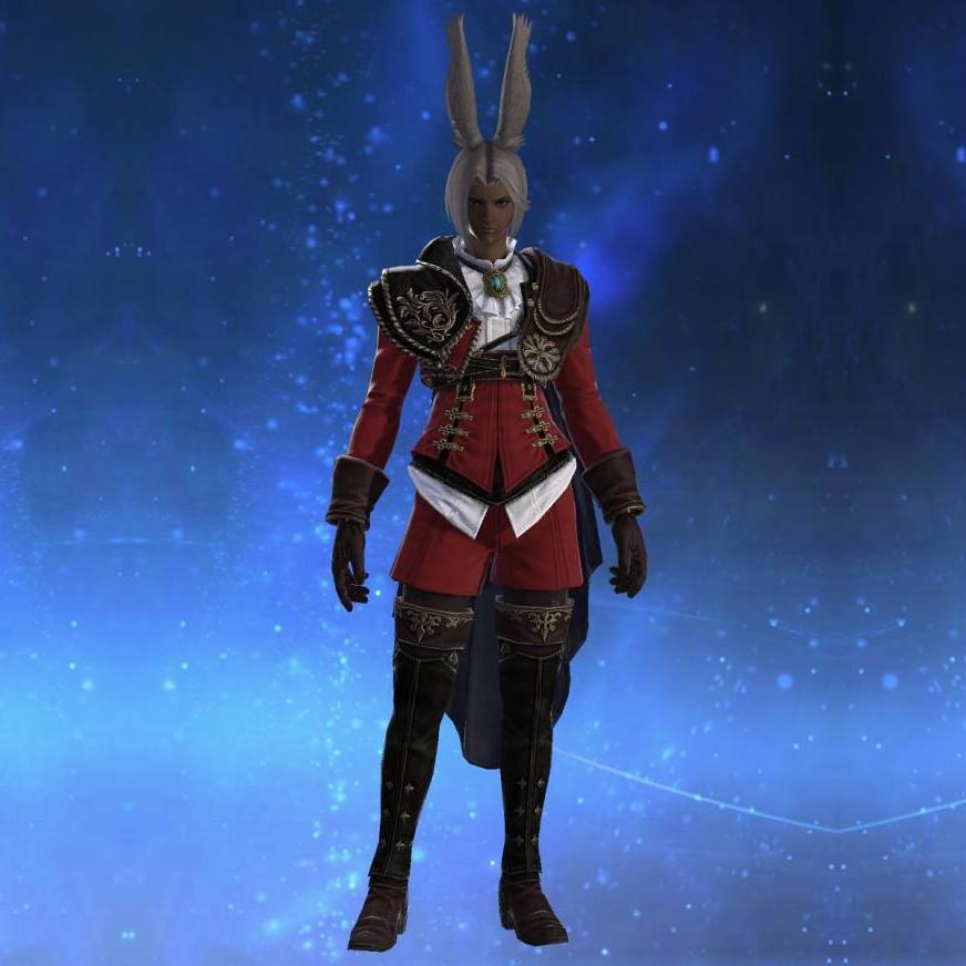 アトロフィーアタイア's gearset image male model.