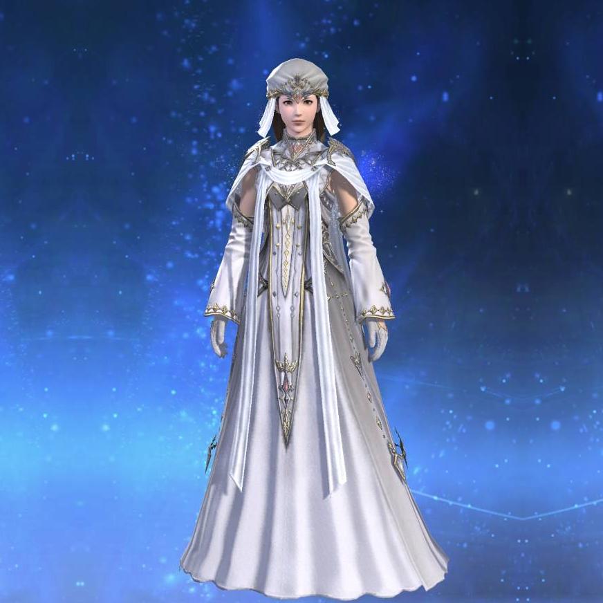 Anabaseios Robe of Healing's gearset image female.
