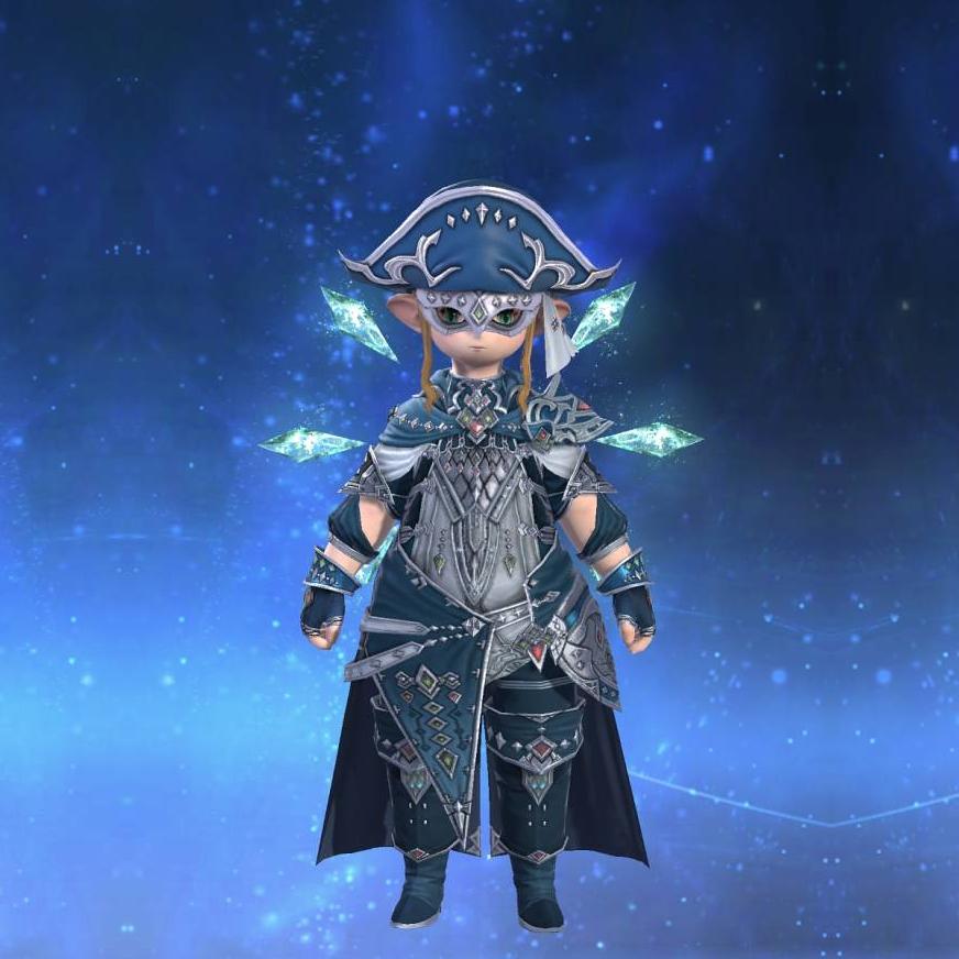 アナバセイオス・レンジャーアタイア's gearset image female model.