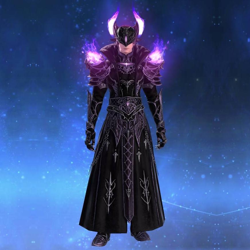 Abyssos Surcoat of Casting's gearset image male.