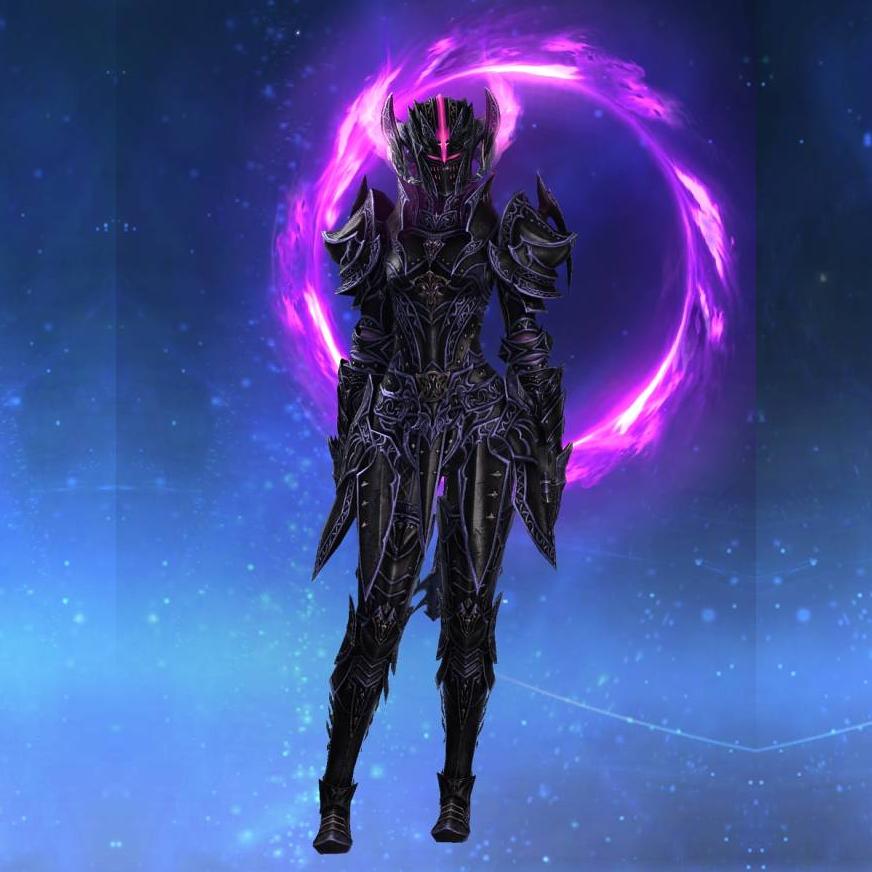 アビュッソス・スレイヤーアタイア's gearset image female model.
