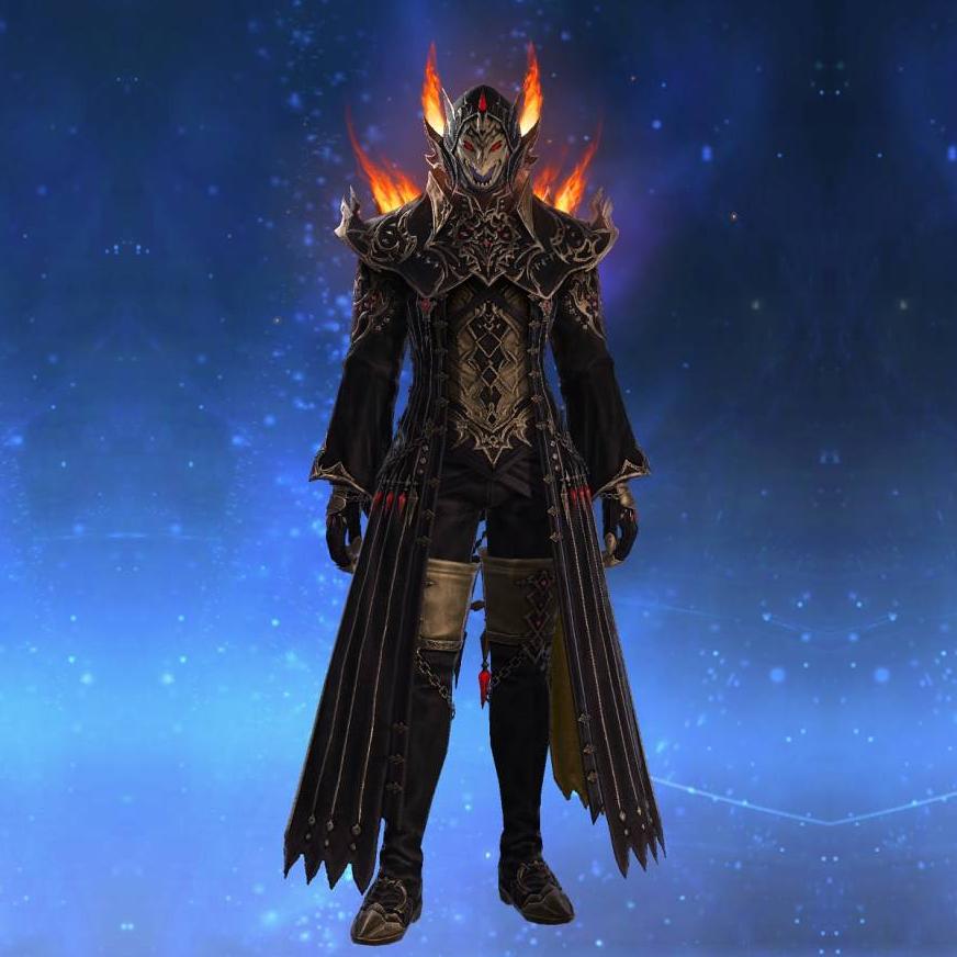 アビュッソス・レンジャーアタイア's gearset image male model.