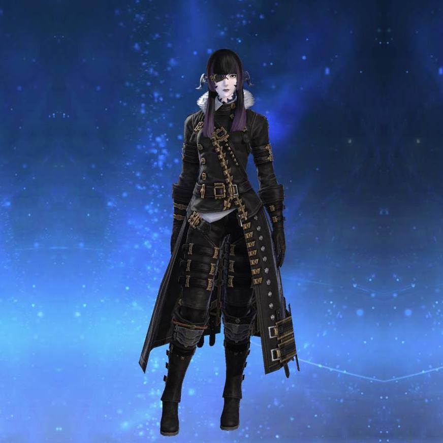 アレジアンスアタイア's gearset image female model.