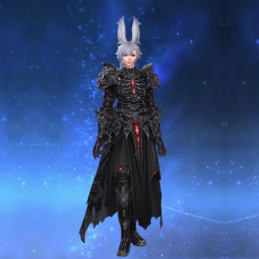 Archfiend Armor's gearset image female model.