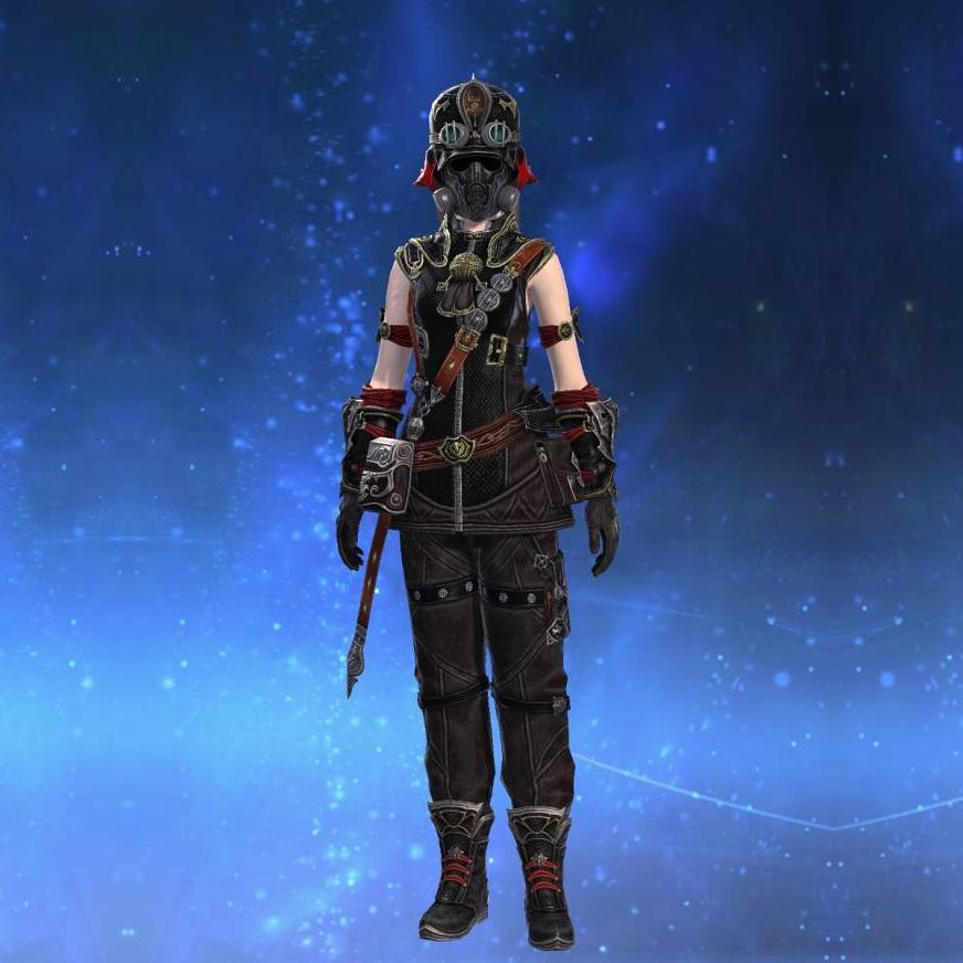 インダガトル・ギャザラーアタイア's gearset image female.