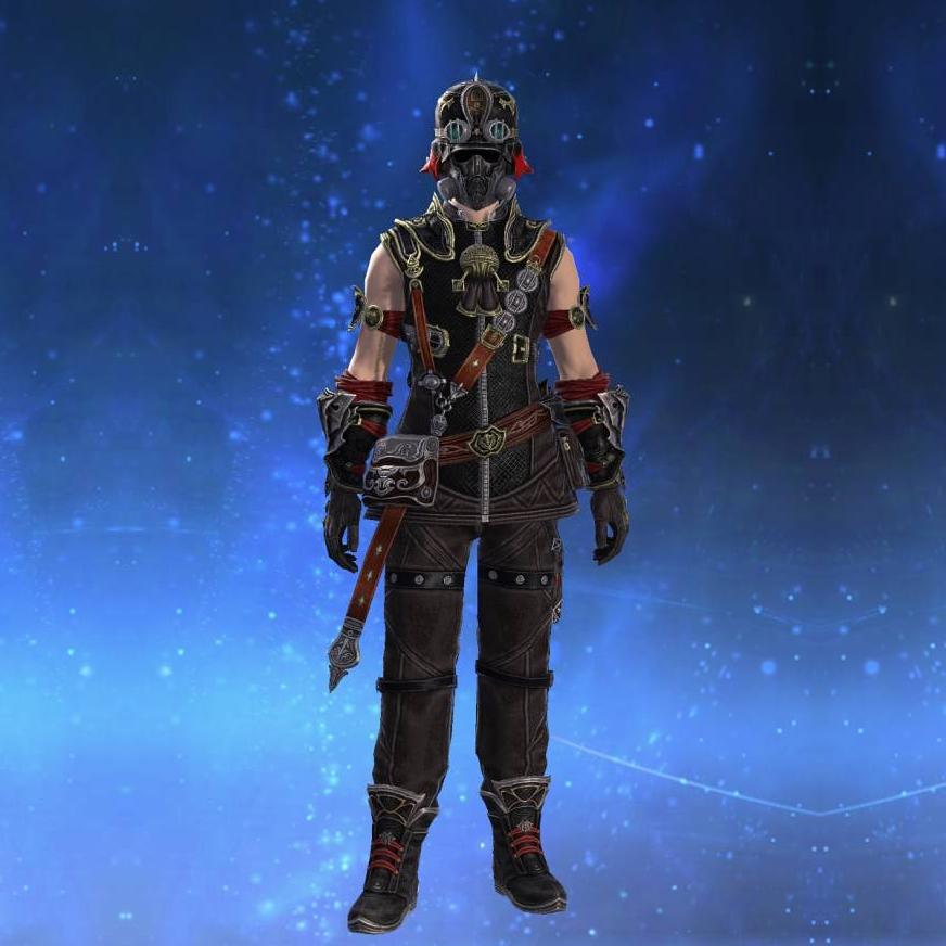 インダガトル・ギャザラーアタイア's gearset image male.