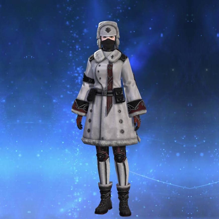 Imperial Coat of Striking's gearset image female.